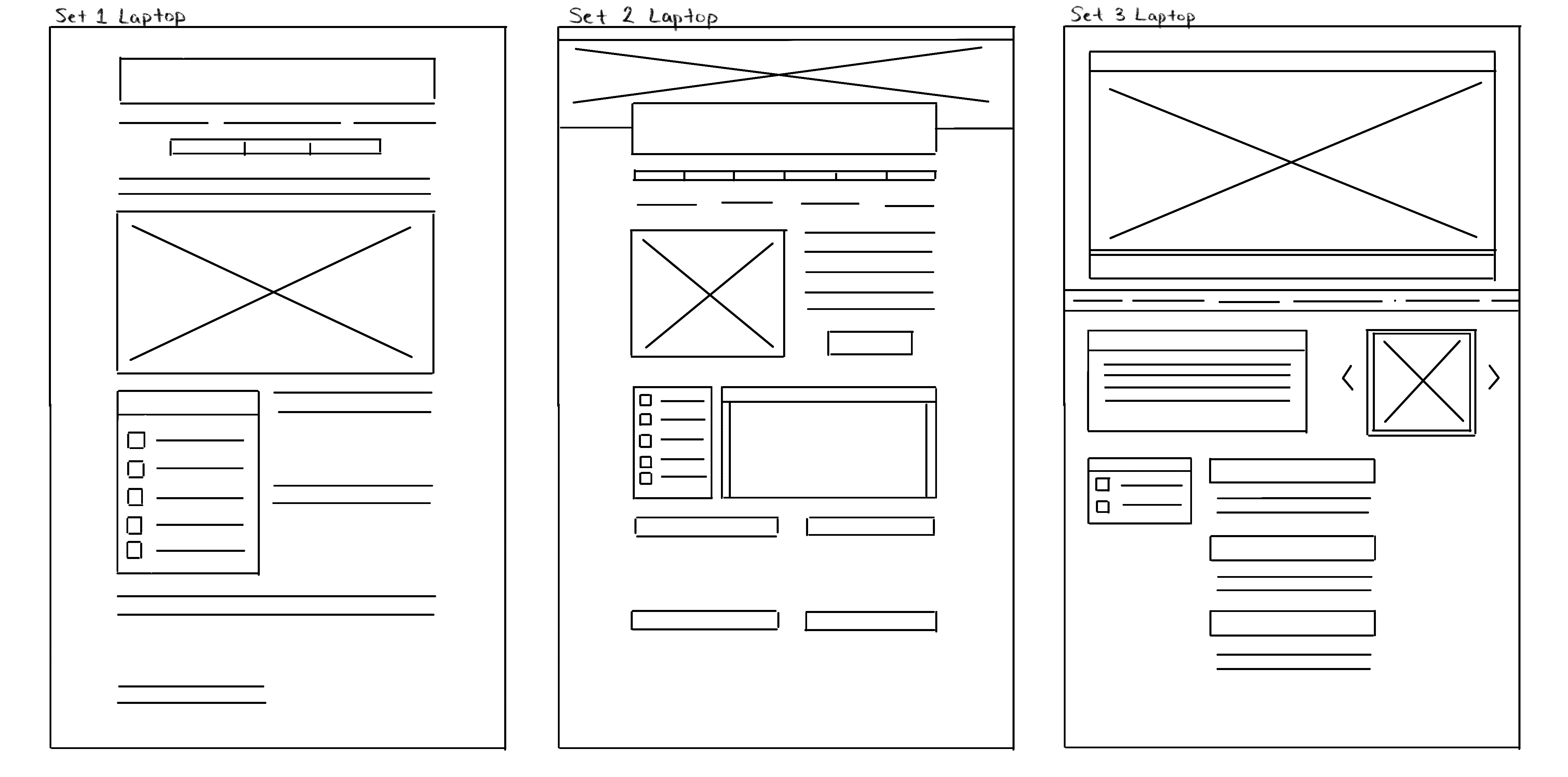 Laptop Version Prototypes